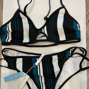 NWT Cupshe 2 piece bathing suit Size Small